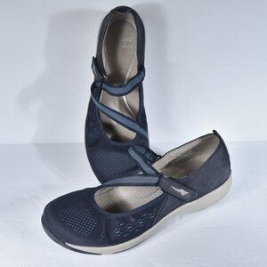 Dansko Haven Suede Flats Blue size 38